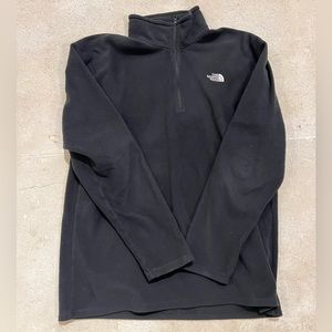 North Face quarter zip fleece jacket